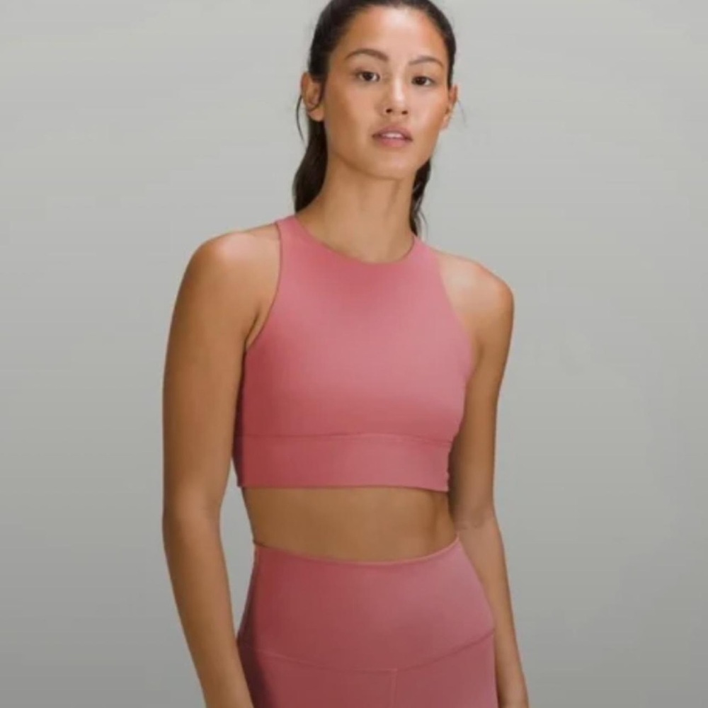 Lululemon High Neck Longline Bra